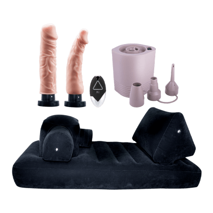 Premium Inflatable Bed With Thrusting Machine Premium Inflatable Bed With Thrusting Machine