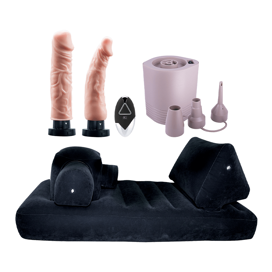 Premium Inflatable Bed With Thrusting Machine