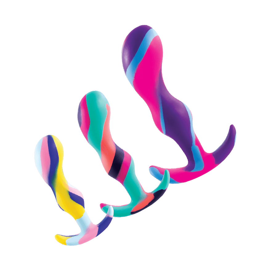 3 In 1 Butt Plug, 3-teilig