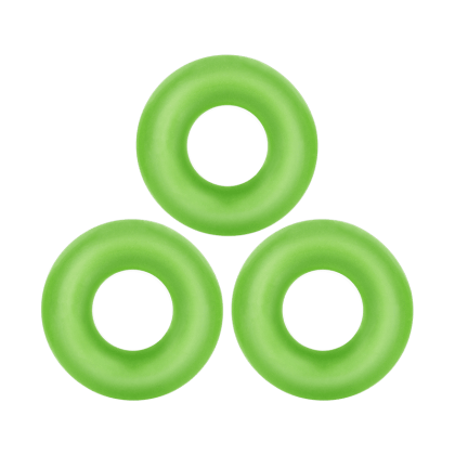 Glow in the Dark Rings, 3 St., 2 - 5 cm Glow in the Dark Rings, 3 St., 2 - 5 cm