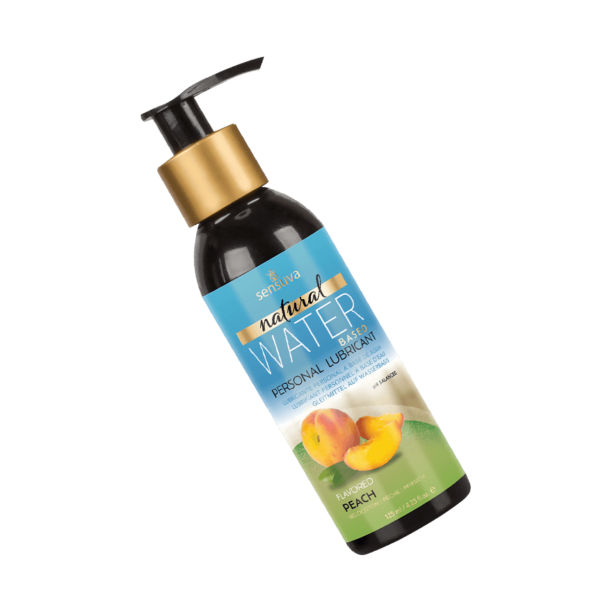 Lubes - Natural Water-Based Lubricant Peach, 125 ml