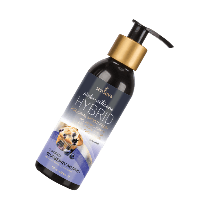 Lubes - Hybrid Personal Moisturizer Blueberry Muffin, 125 ml Lubes - Hybrid Personal Moisturizer Blueberry Muffin, 125 ml
