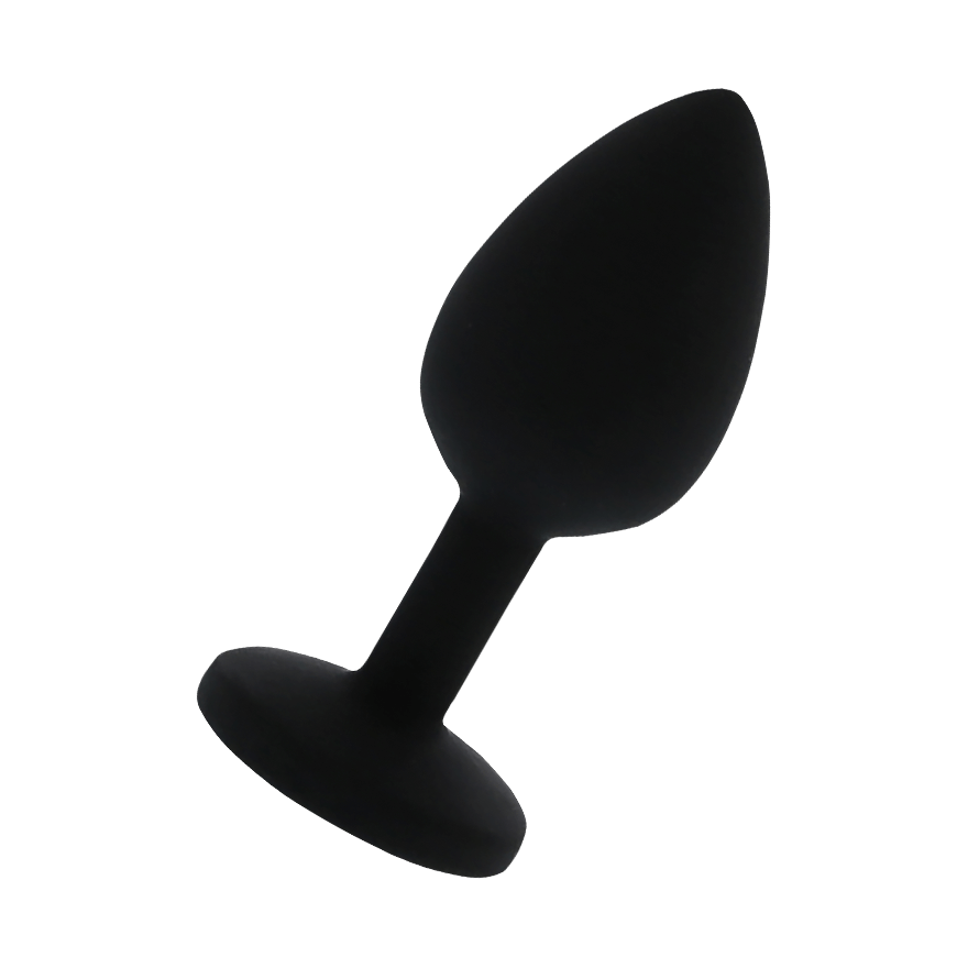 Silicone Diamond Anal Plug, 7 cm