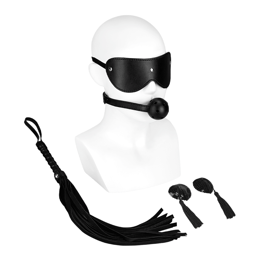 Leidenschaftliches BDSM-Set, 4 Teile