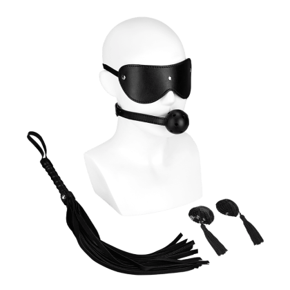 Leidenschaftliches BDSM-Set, 4 Teile Leidenschaftliches BDSM-Set, 4 Teile