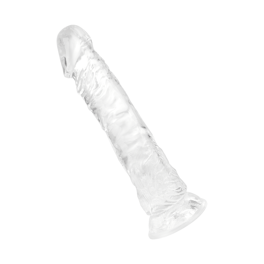 Clear 8 Inch Cock, 22 cm