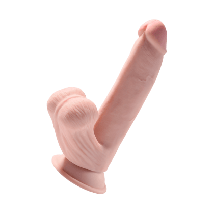 8 Inch Triple Density Cock With Swinging Balls, 24,5 cm 8 Inch Triple Density Cock With Swinging Balls, 24,5 cm