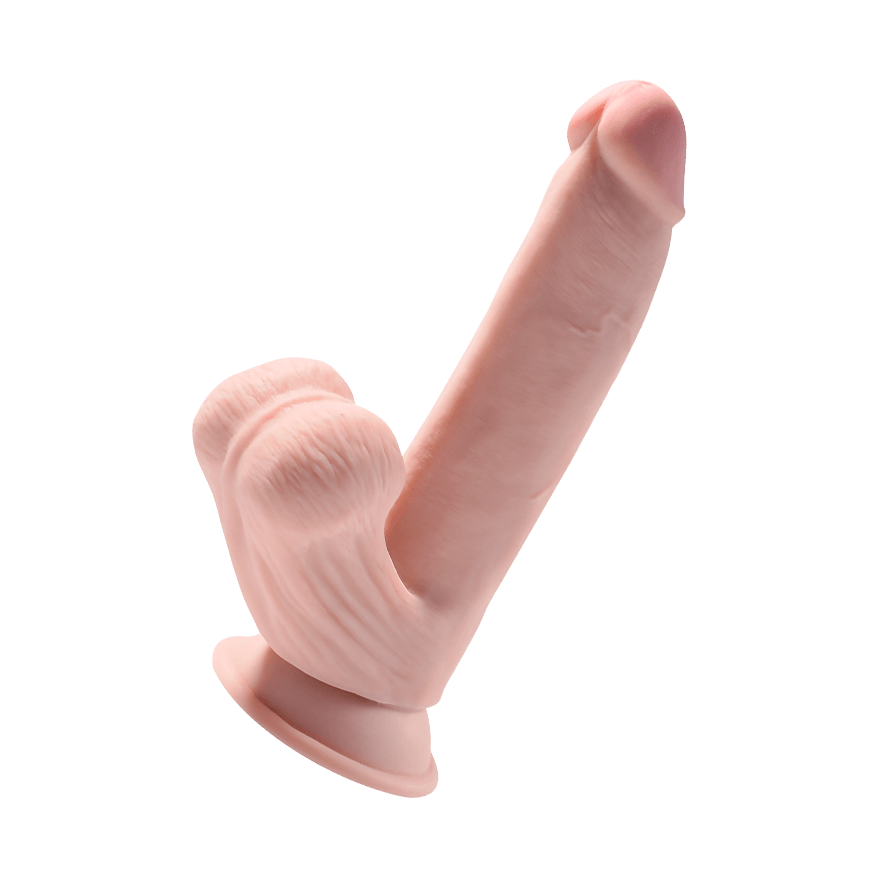 8 Inch Triple Density Cock With Swinging Balls, 24,5 cm