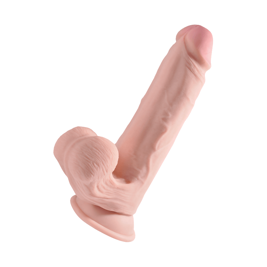 9 Inch Triple Density Cock With Swinging Balls, 25,5 cm