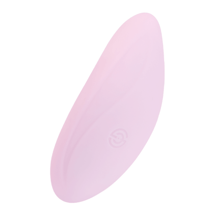 Ergonomischer Auflegevibrator aus Silikon, 9,4 cm Ergonomischer Auflegevibrator aus Silikon, 9,4 cm