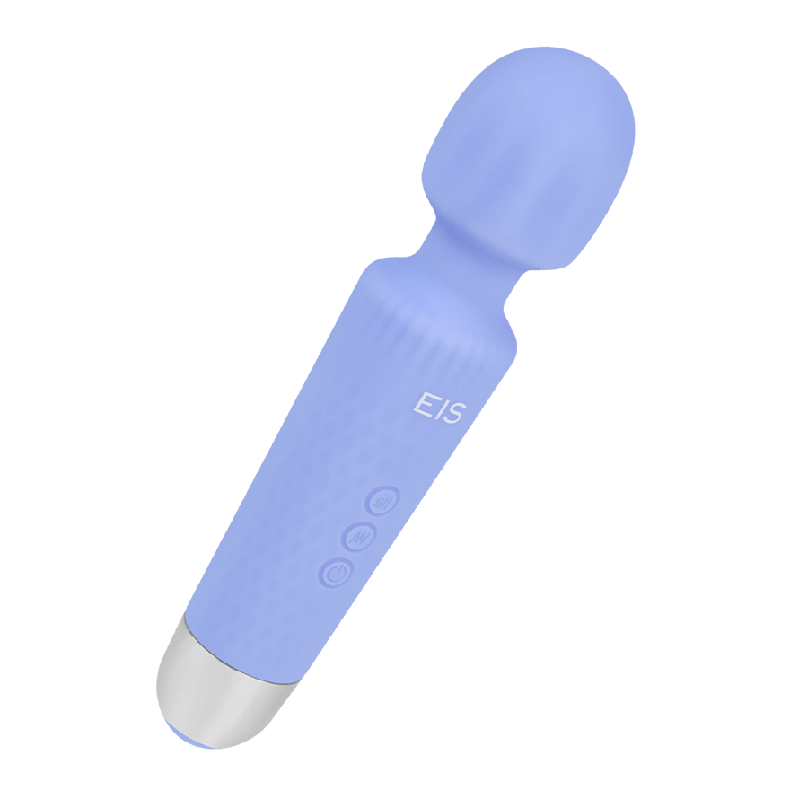 Aufladbarer Massager aus Silikon, 19,5 cm