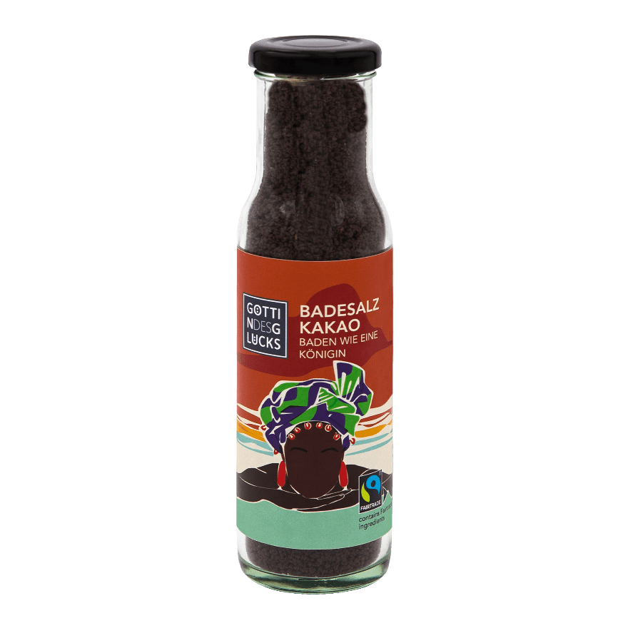 Göttin des Glücks - Badesalz Kakao, 240 g