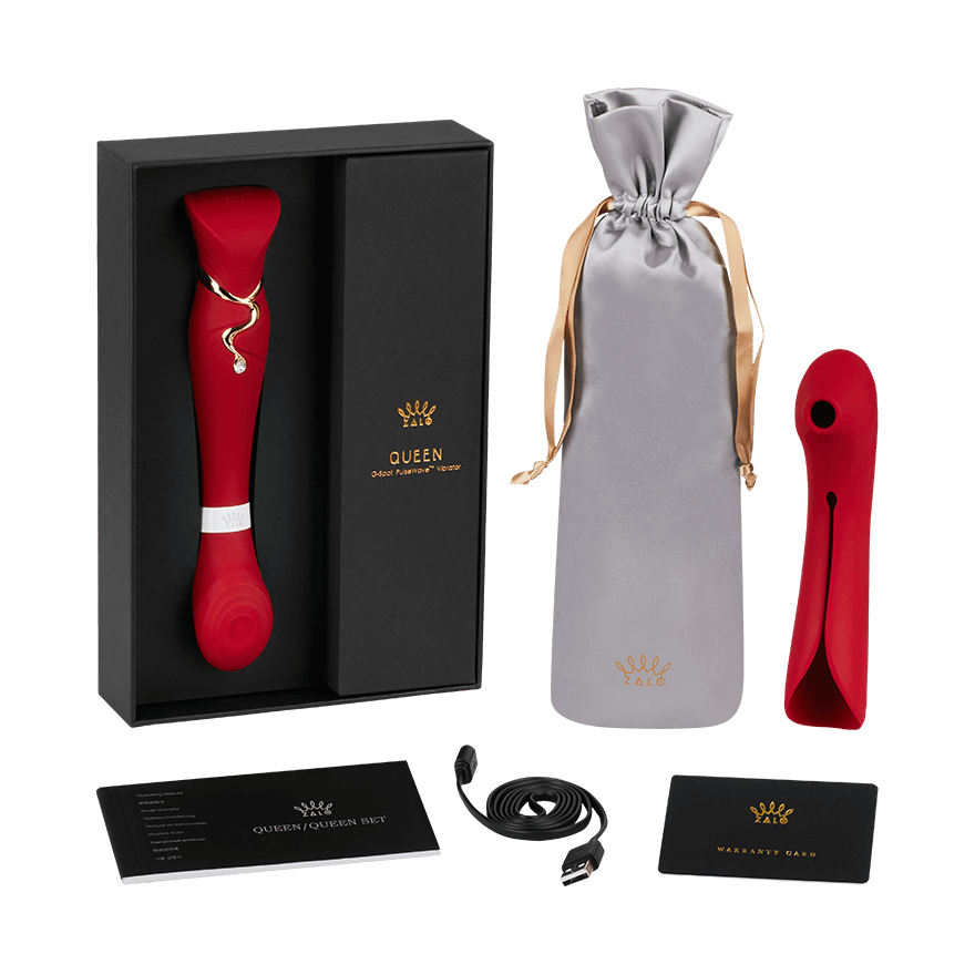 Queen Pulswave Vibrator, 23 cm