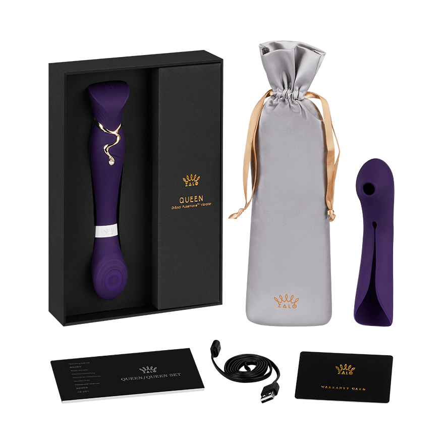 Queen Pulswave Vibrator, 23 cm