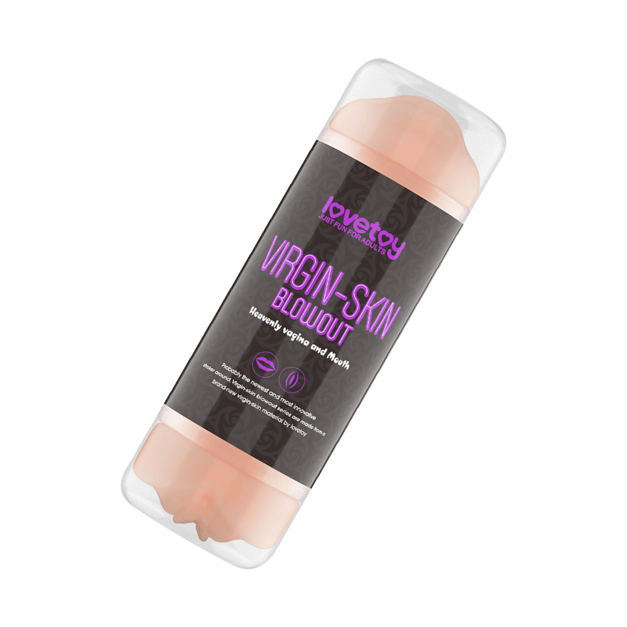 Virgin-Skin Blowout Double Side Stroker, 22 cm