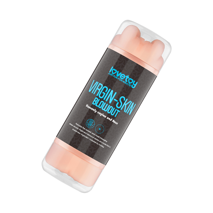 Virgin-Skin Blowout Double Side Stroker, 22 cm