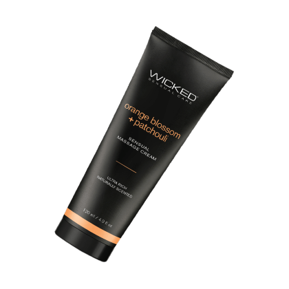 Orange Blossom + Patchouli - Sensual Massage Cream, 120 ml Orange Blossom + Patchouli - Sensual Massage Cream, 120 ml