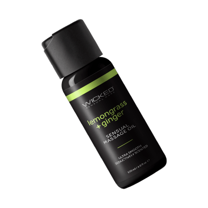 Sensual Massage Oil Lemongrass Ginger, 120 ml Sensual Massage Oil Lemongrass Ginger, 120 ml