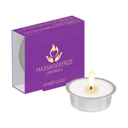 Massagekerze Lavendel, 15 ml Massagekerze Lavendel, 15 ml