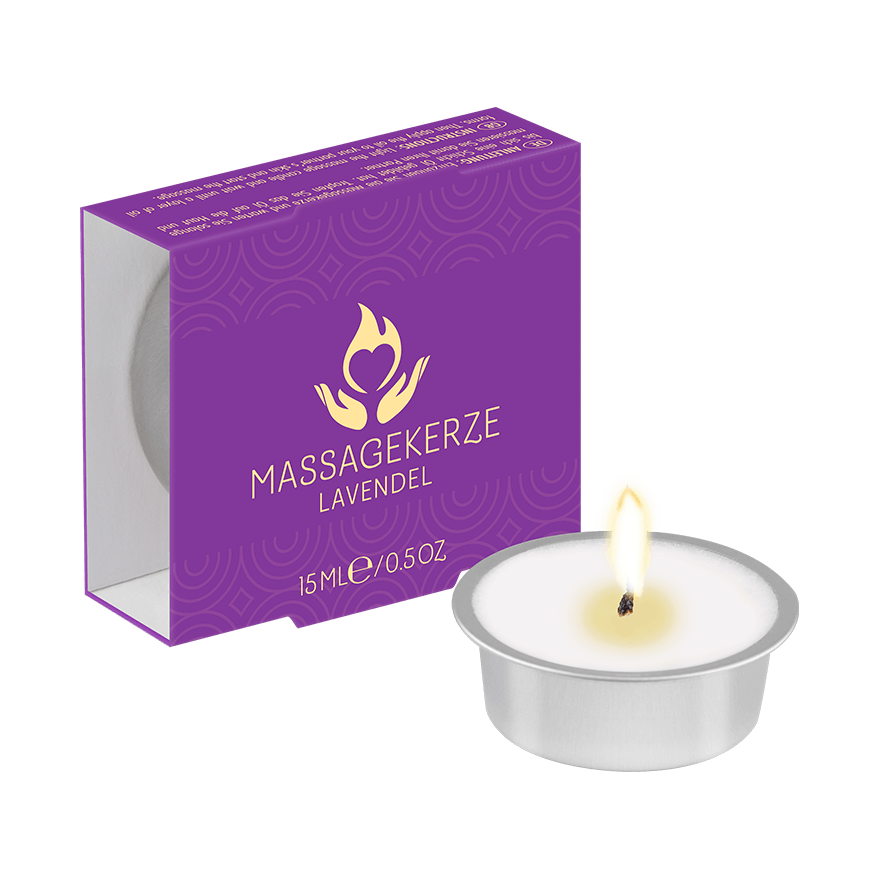 Massagekerze Lavendel, 15 ml
