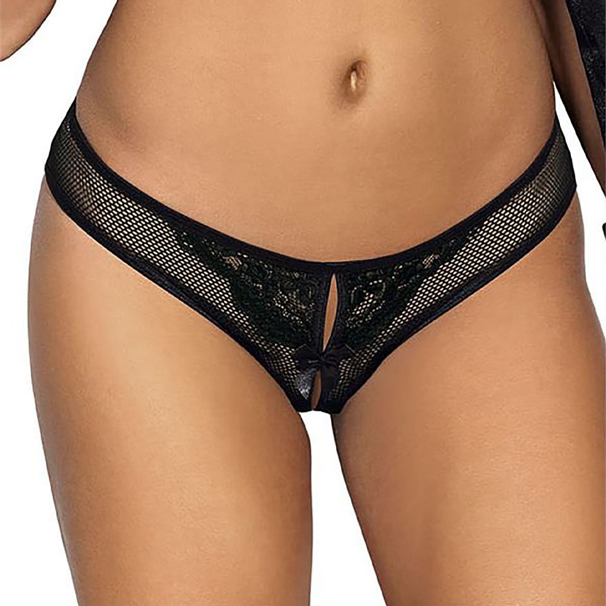 Ouvert-Slip mit Bondageband