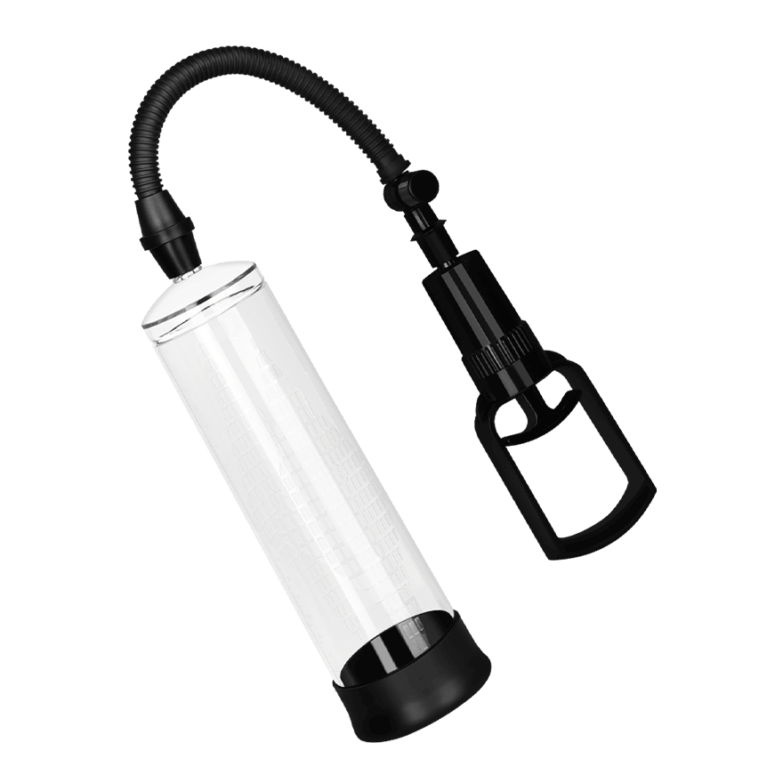 Penispumpe mit Silikon-Manschette, 24 cm