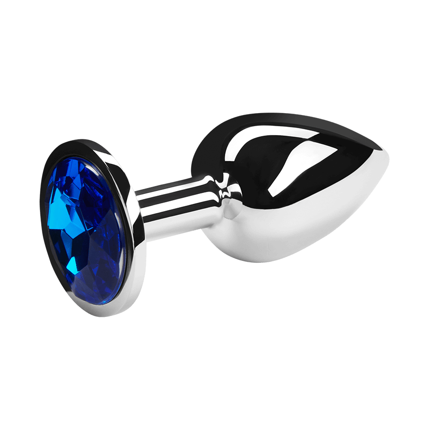 Analplug mit Kristall, 7 cm