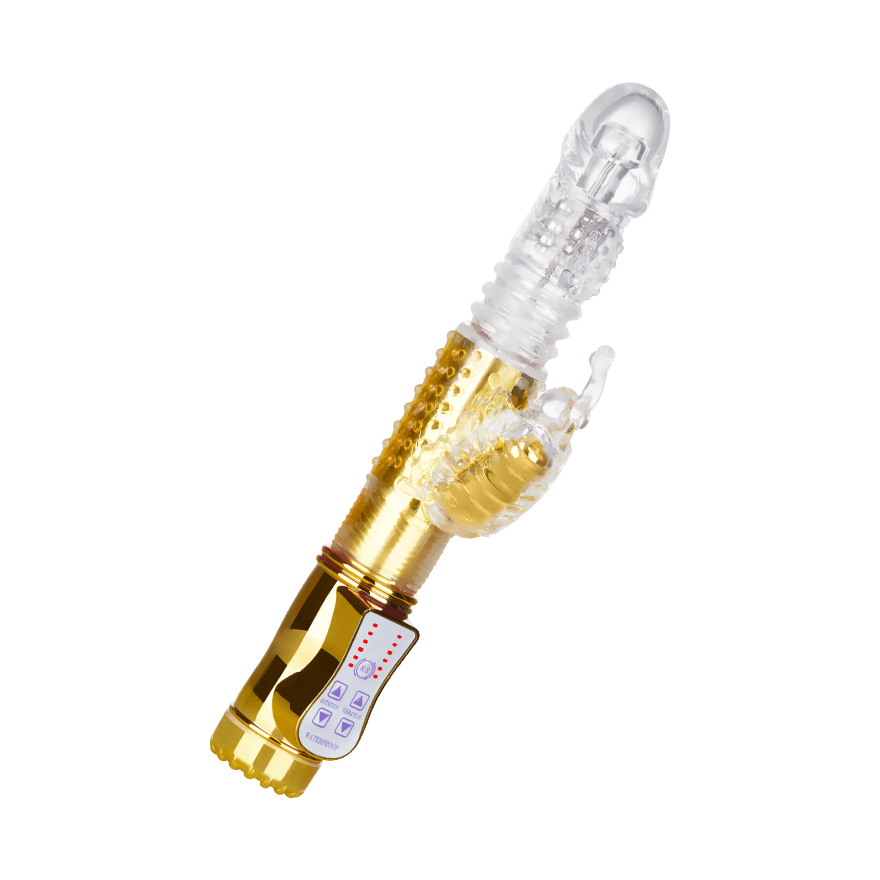 Stoßender Perlenvibrator, 26 cm