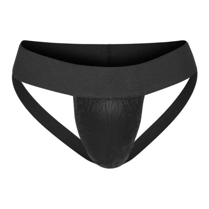 Jock Strap mit Lederklappe Jock Strap mit Lederklappe