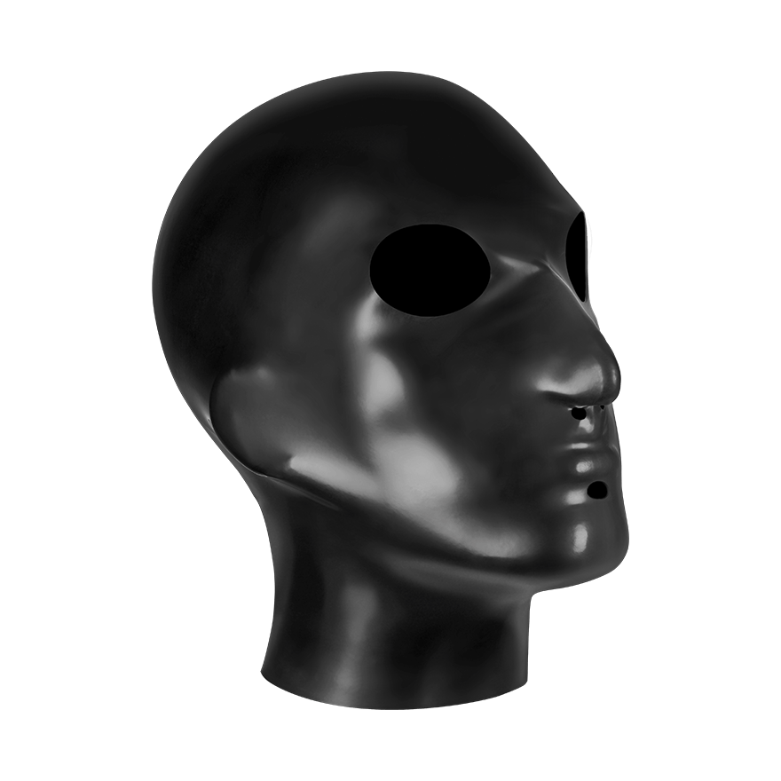 Kopfmaske aus Latex