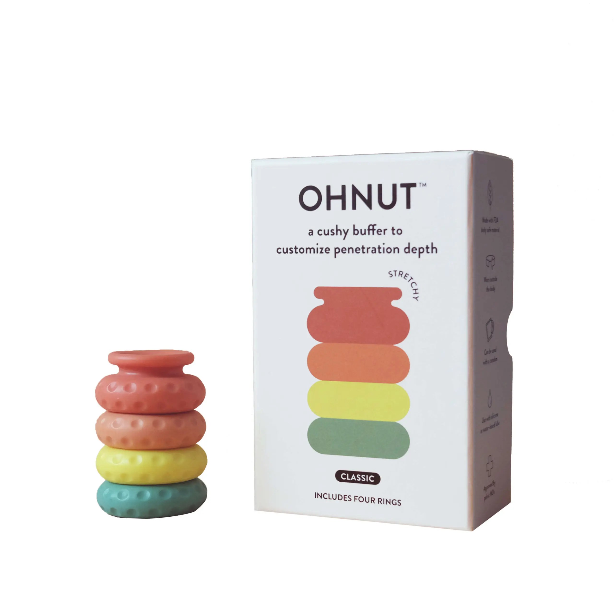 Ohnut - Klassische weiche Pufferringe 