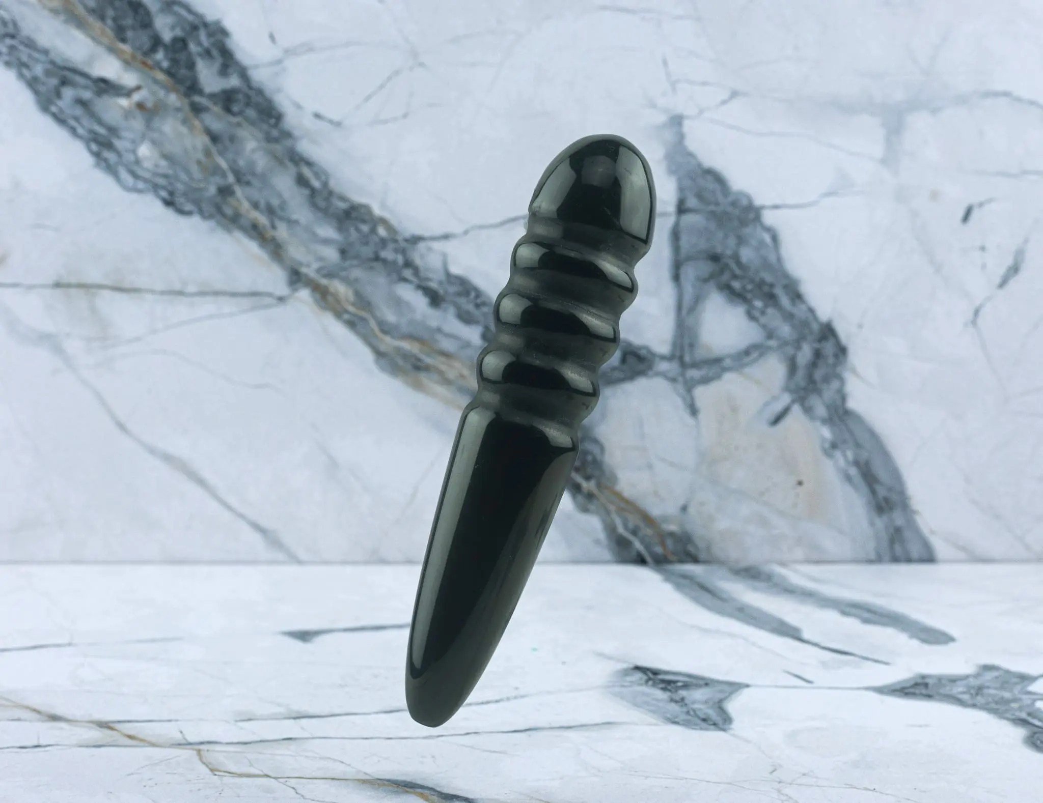 Kristall Dildo Julia - Obsidian