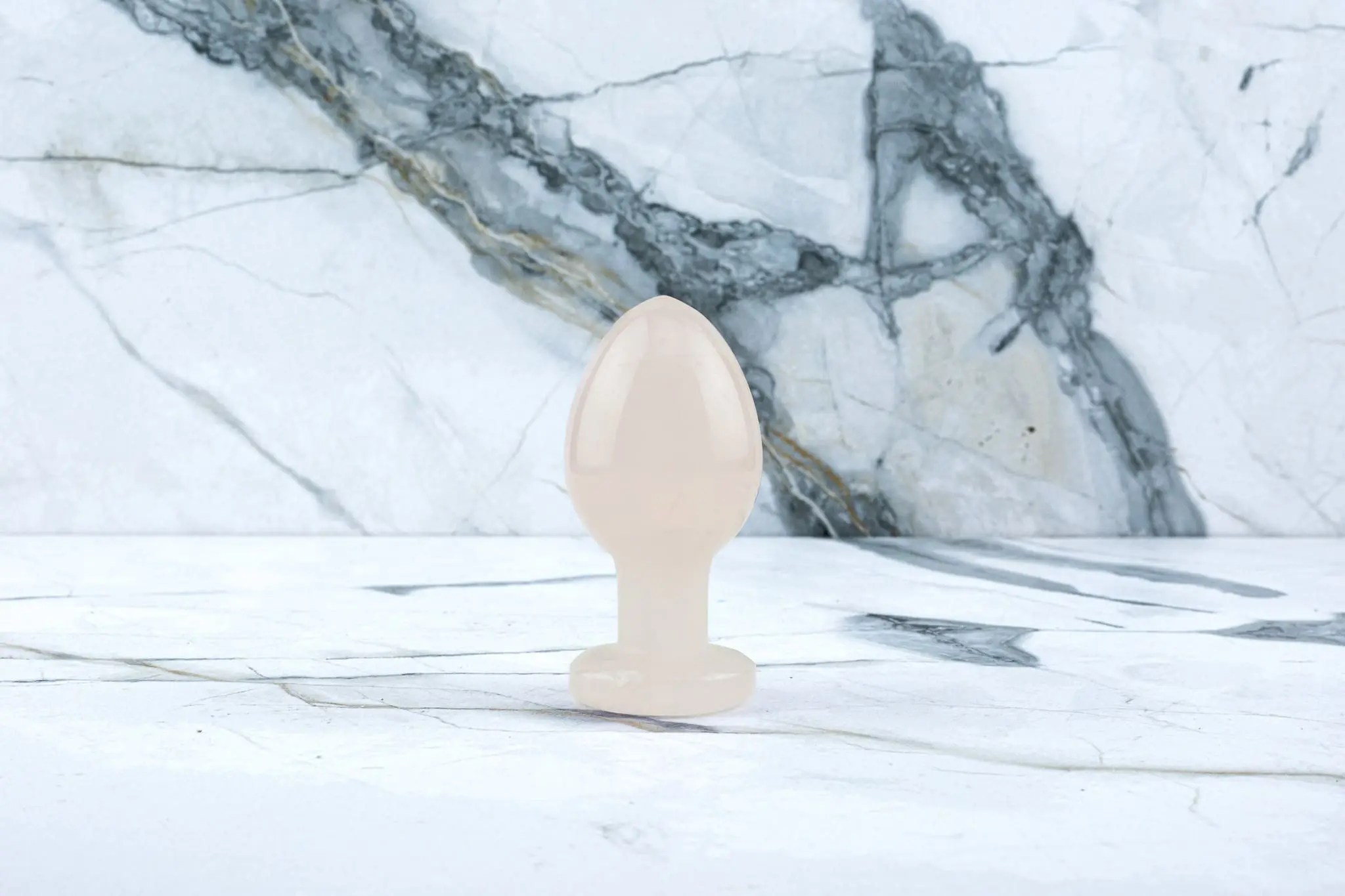 Kristall-Stöpsel Ava - Rosenquarz