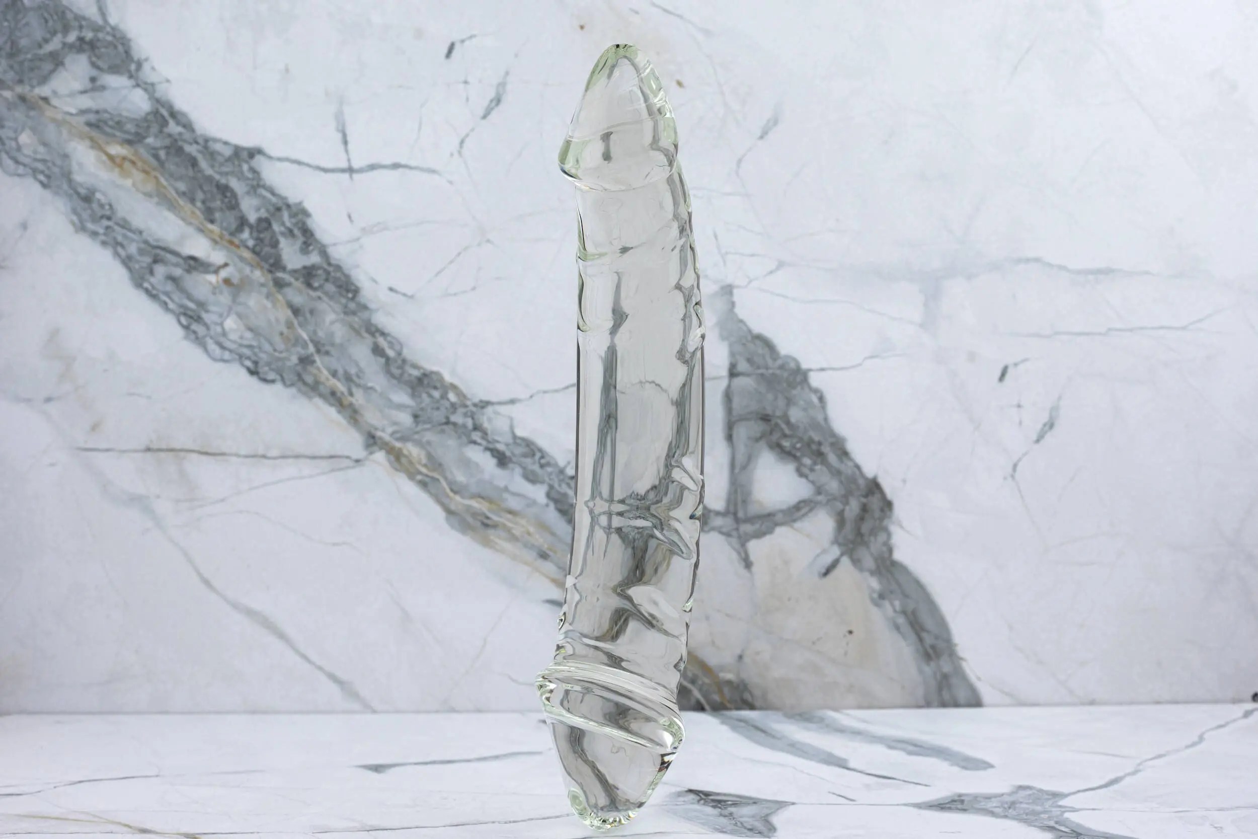 Gläs - Girthy Realistic Glass Double Dong