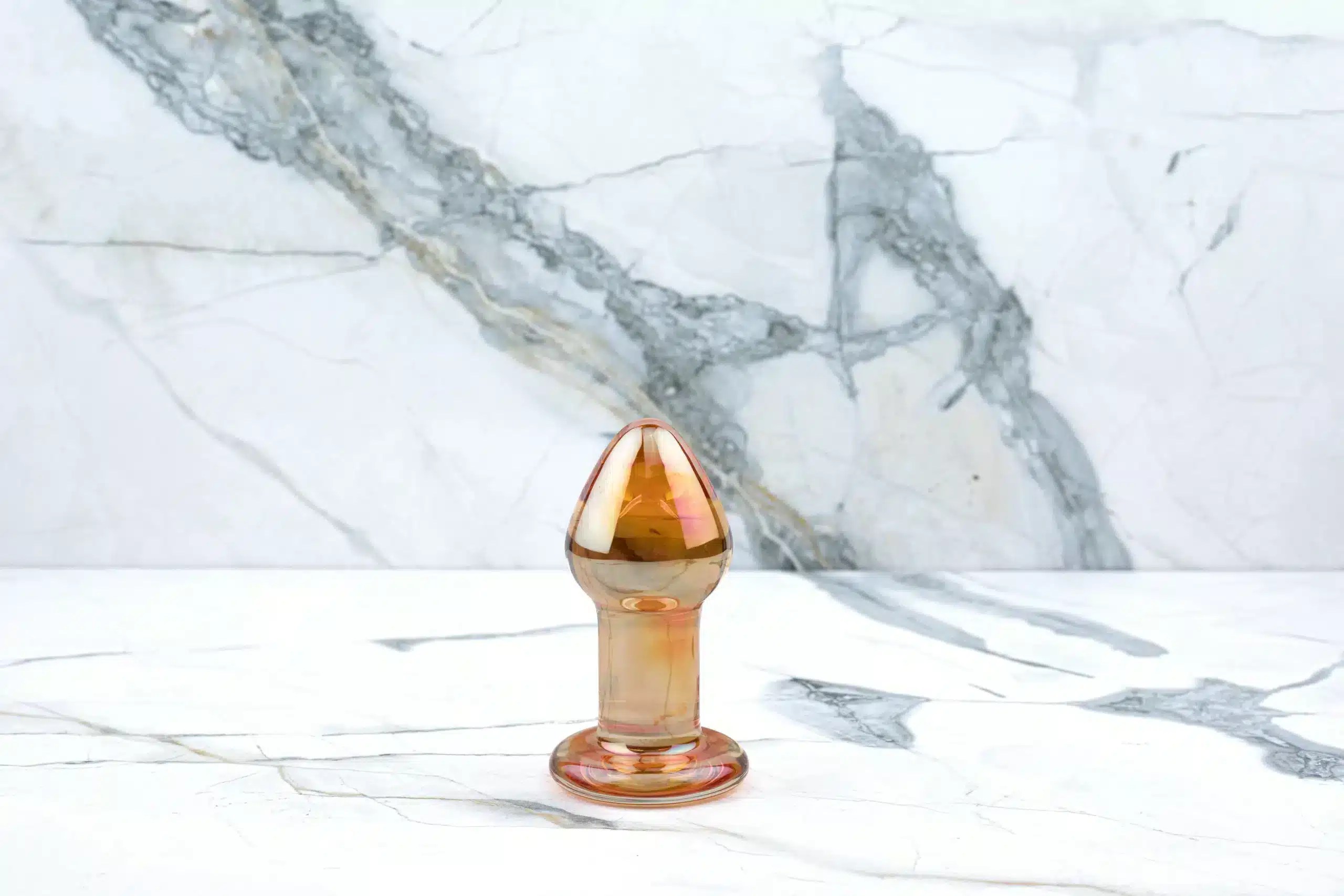 Gläs - Over Easy Glas Buttplug
