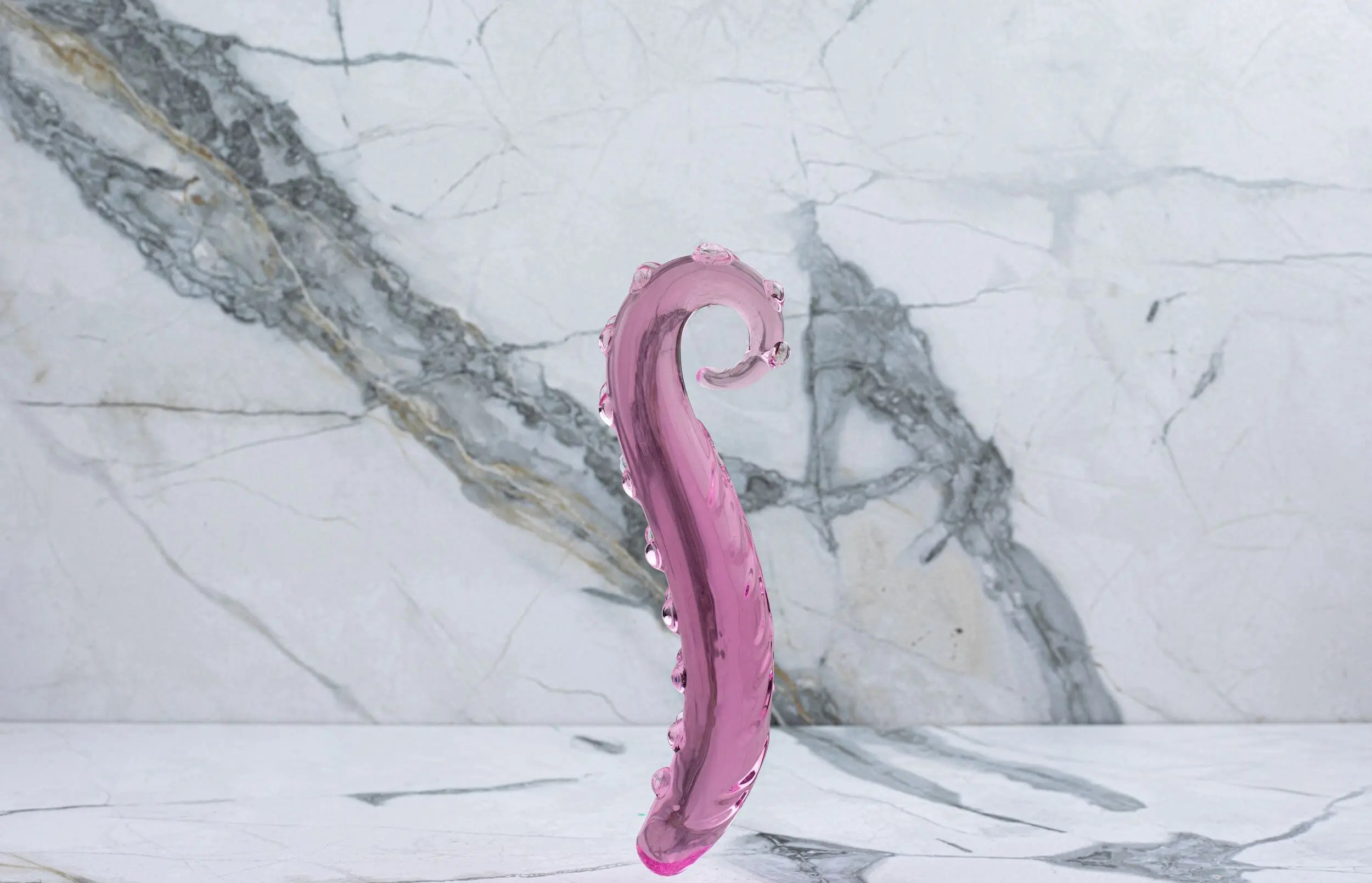 Gläs - Leck es Glas Dildo
