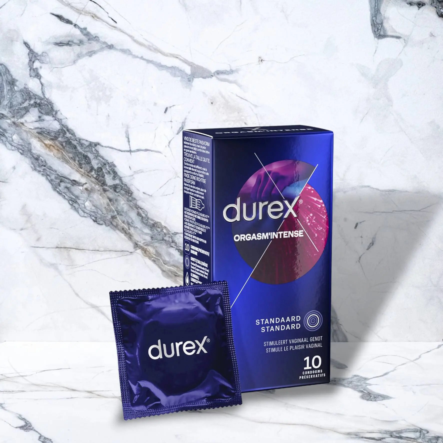 Durex - Orgasmus Intens Kondome 10 Stück.