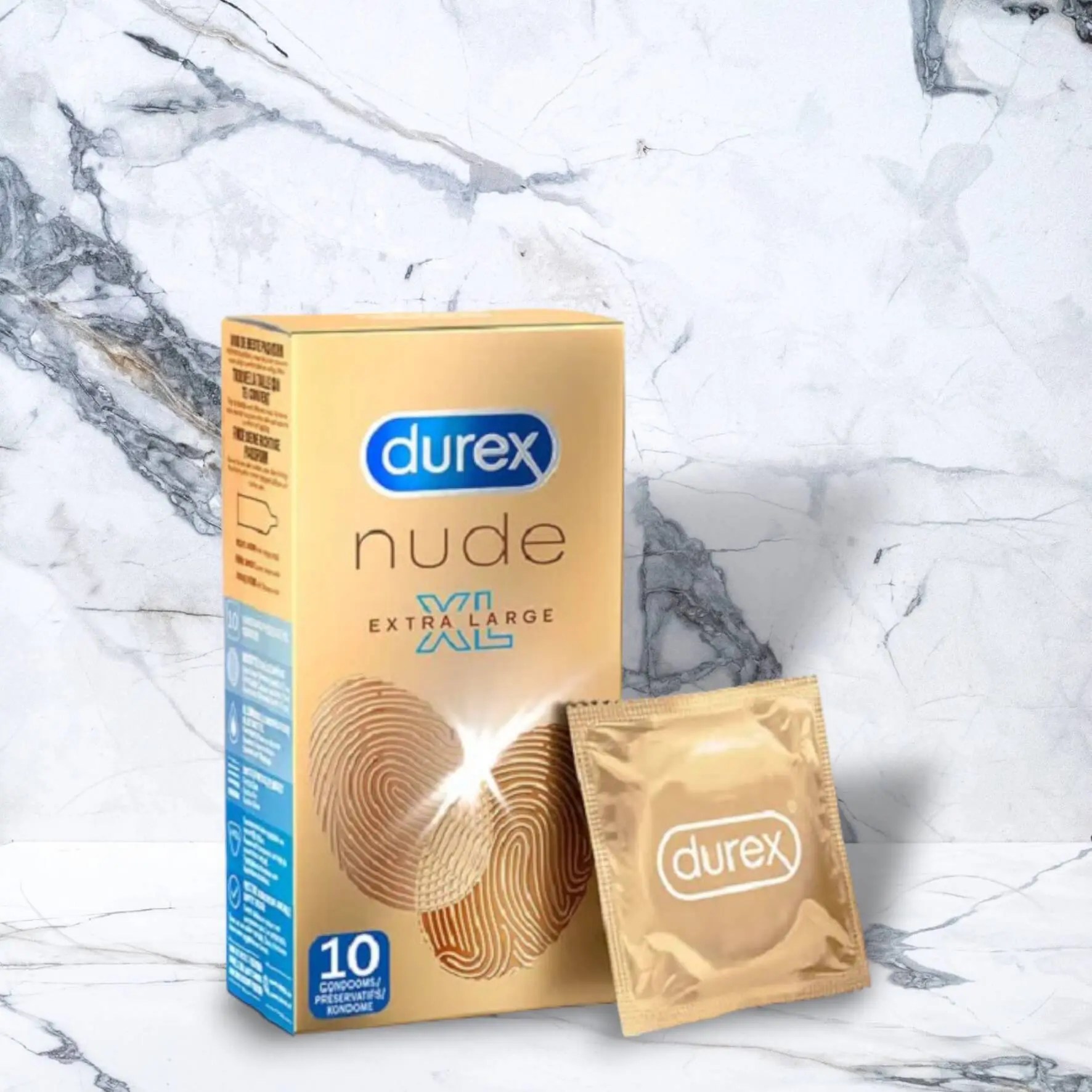 Durex - Nude XL Kondome 10 Stk.