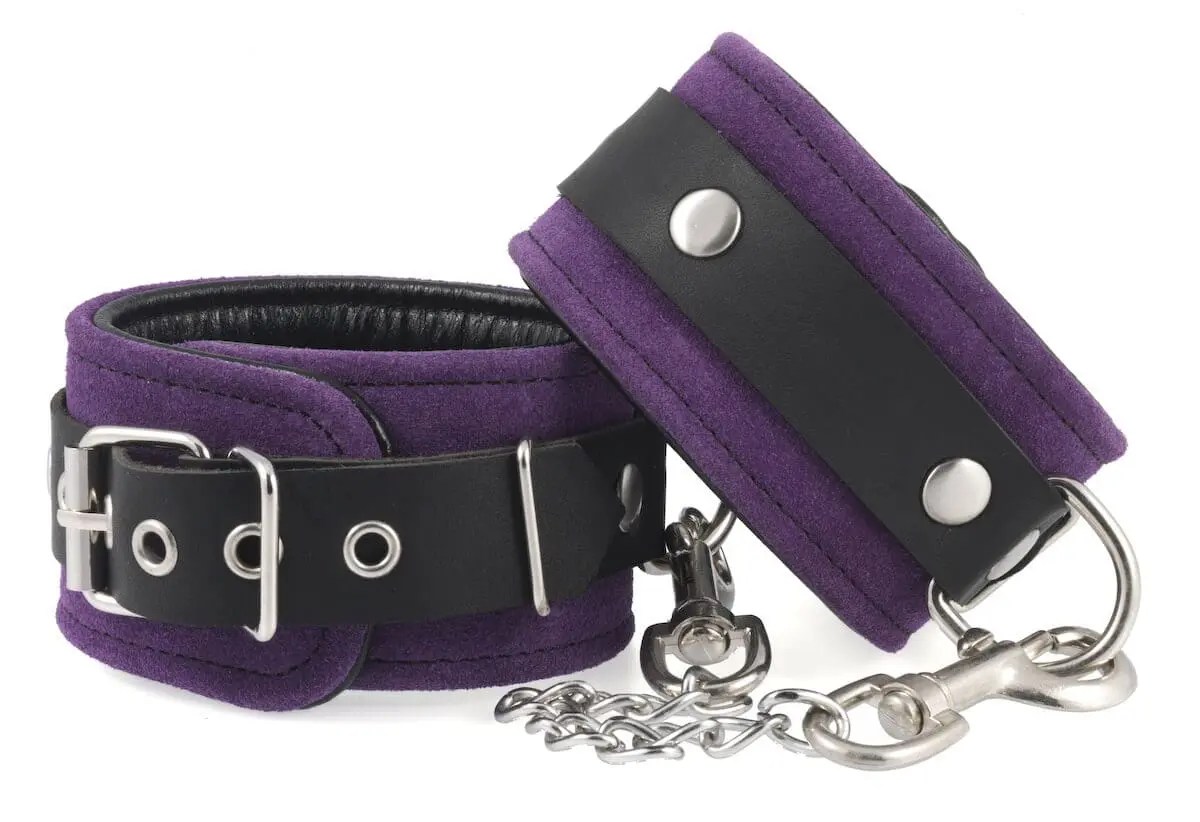Rimba Bondage Play - Handschellen mit Karabinerhaken
