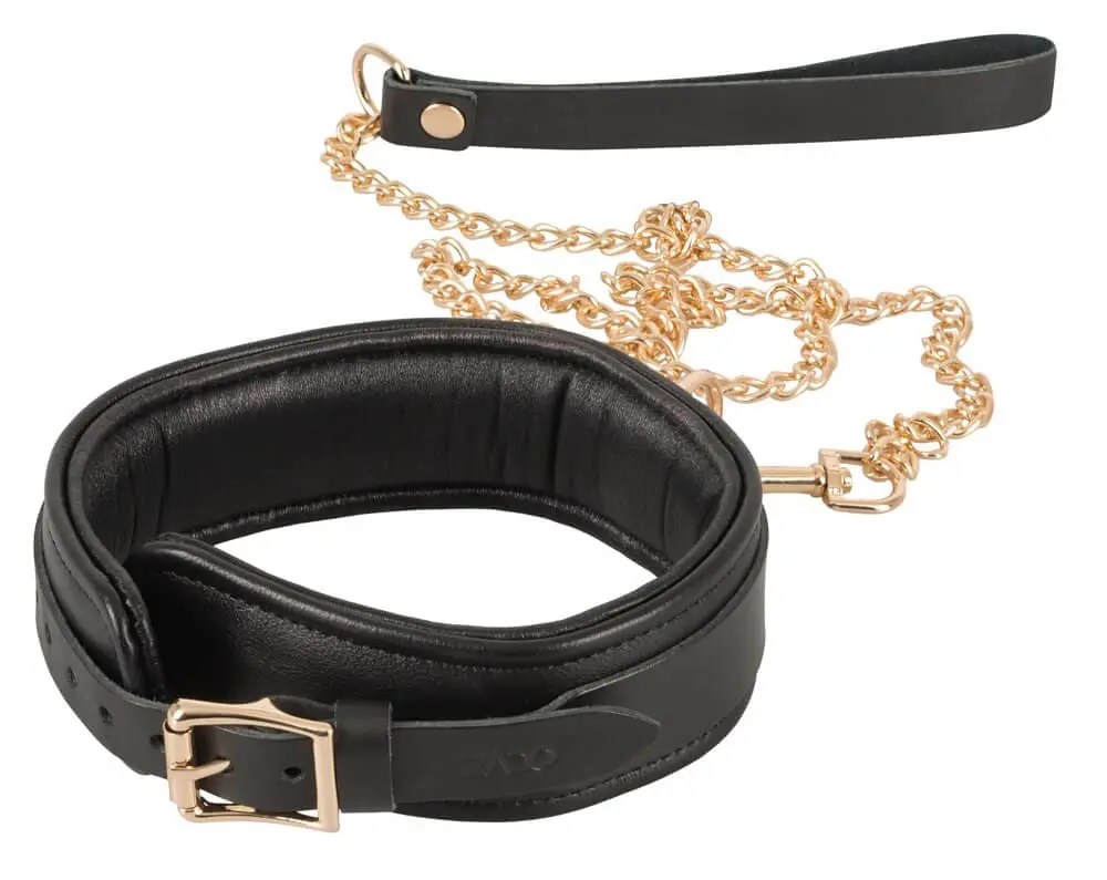 Wild Thing von Zado - Halsband und Gürtel aus Leder