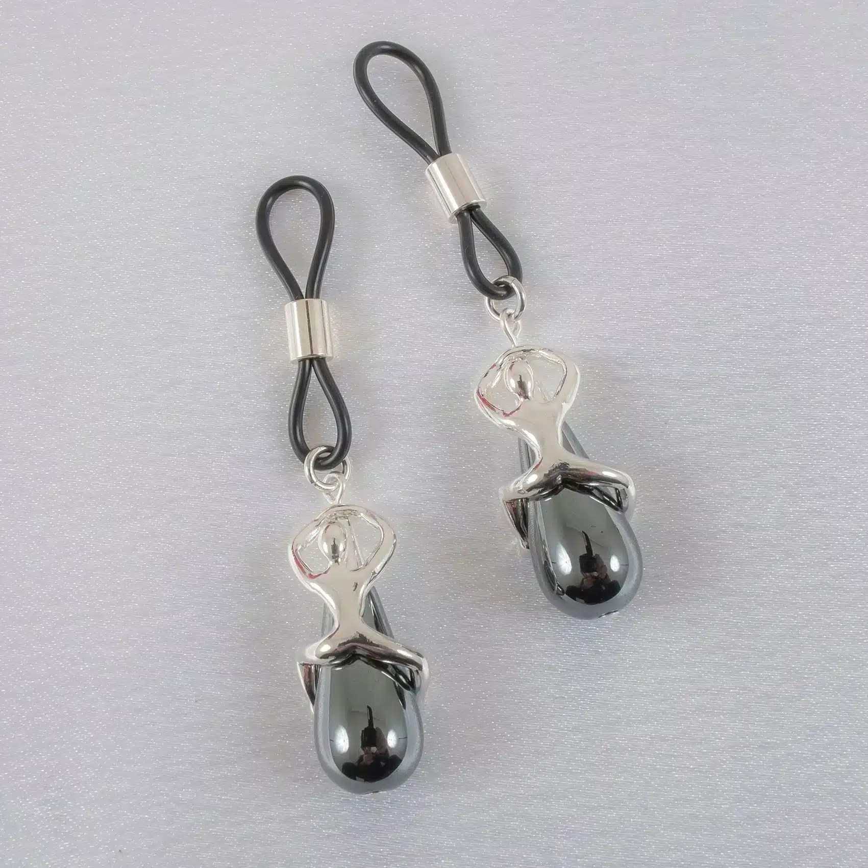 Sylvie Monthulé - Brustwarzenschmuck Secret Passion Hämatit 