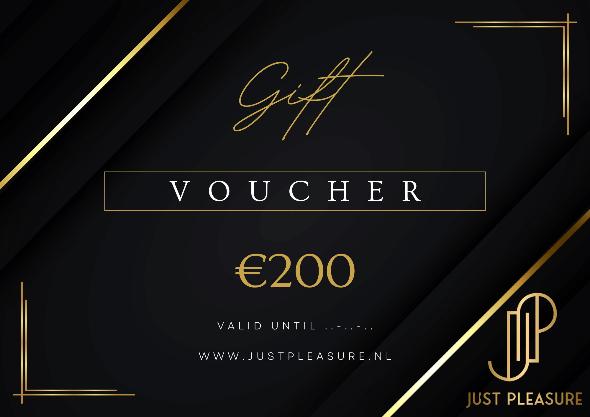Just Pleasure Geschenkgutschein €200
