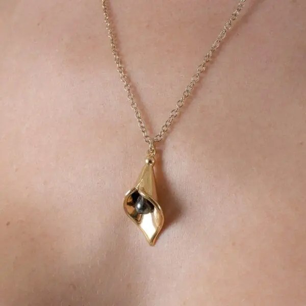 Sylvie Monthulé - Gold Arum Halskette