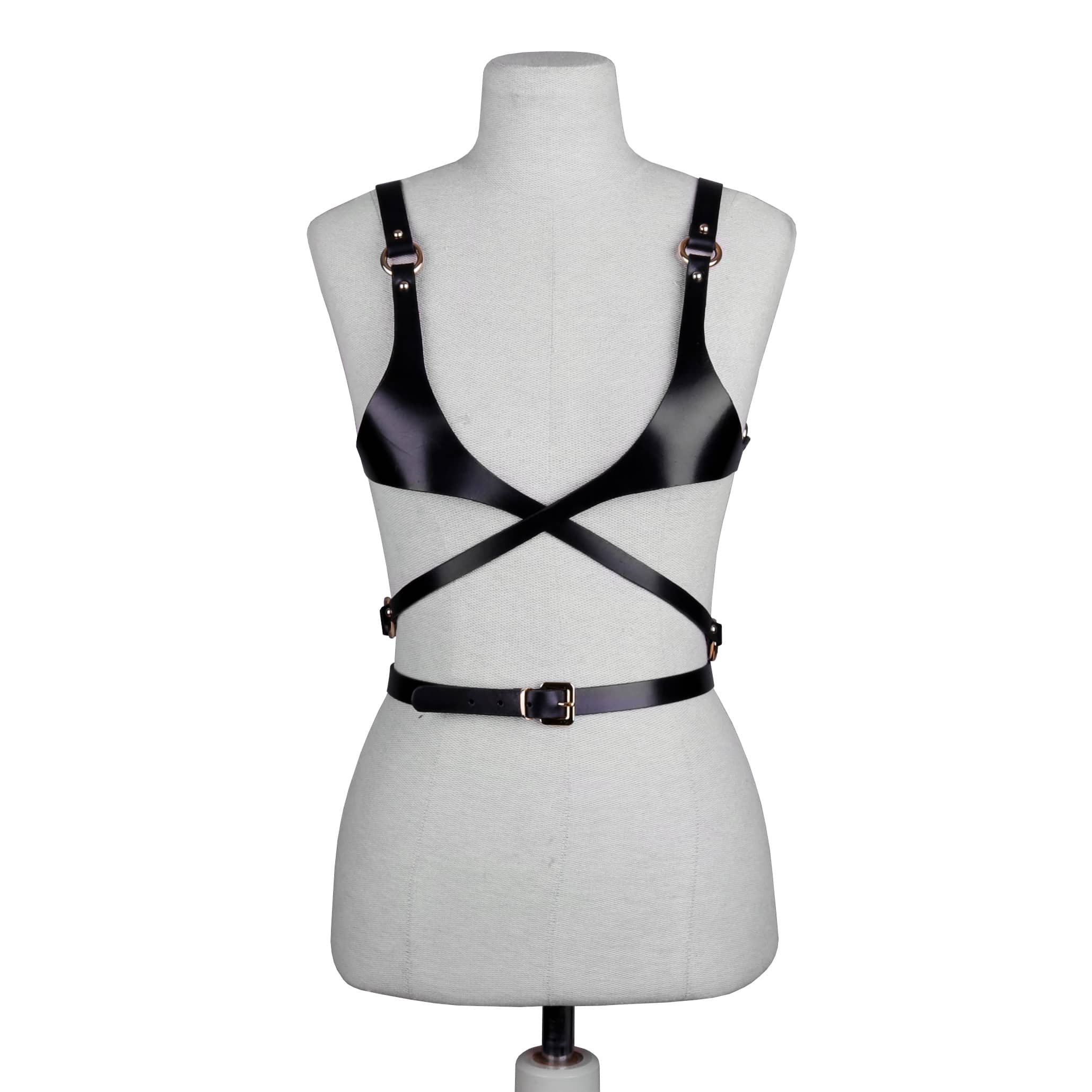Elif Domanic - Gekreuzter Harness-BH Größe XS