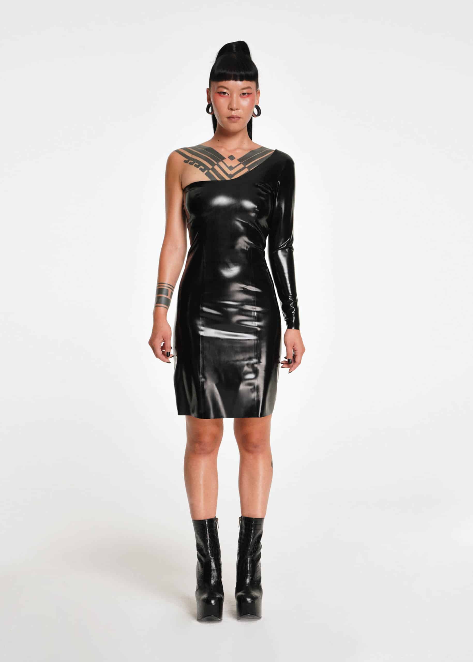 Filth Latex - Das Davis Latexkleid Größe XS