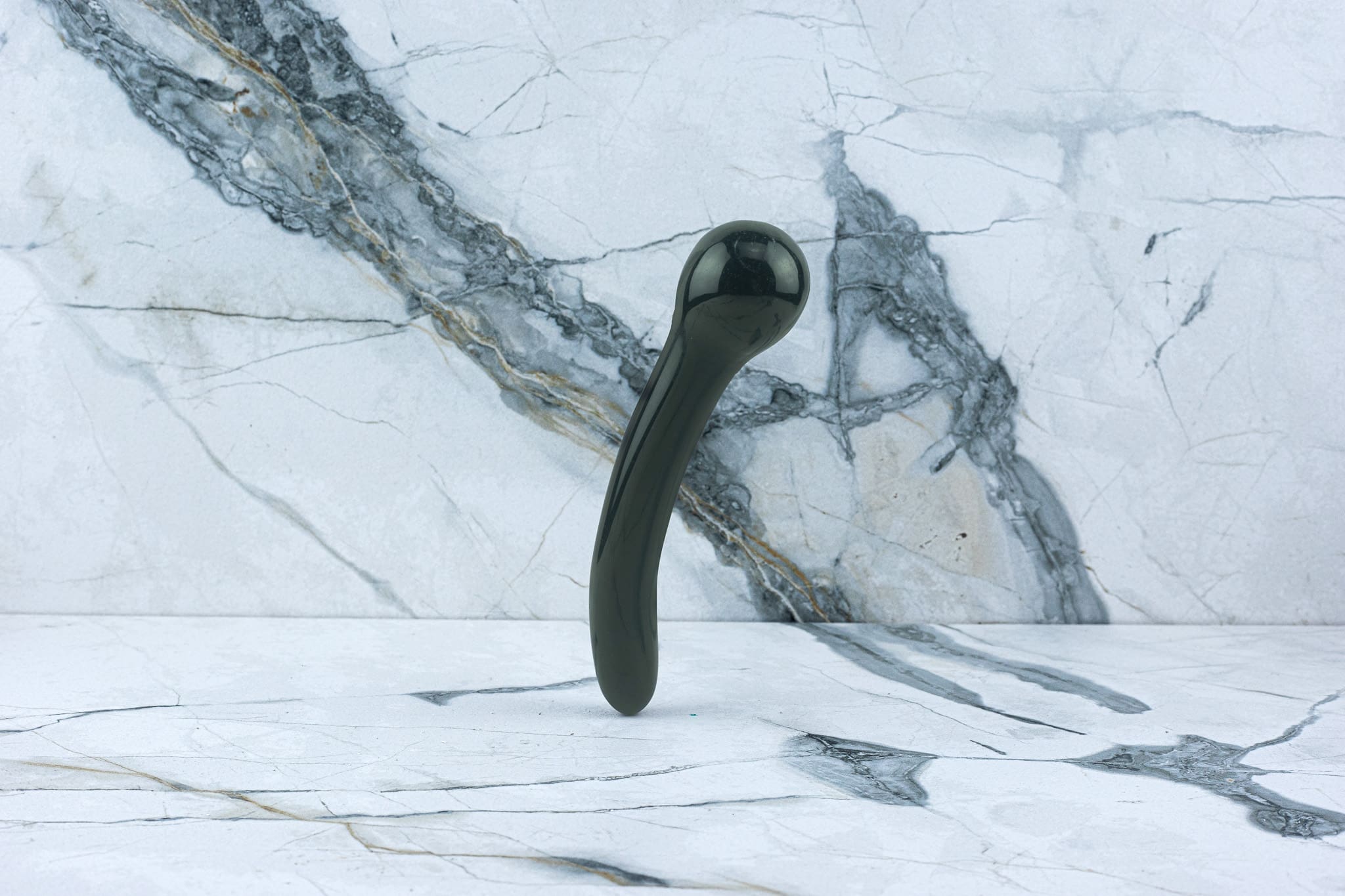 Kristall Dildo Olivia - Obsidian