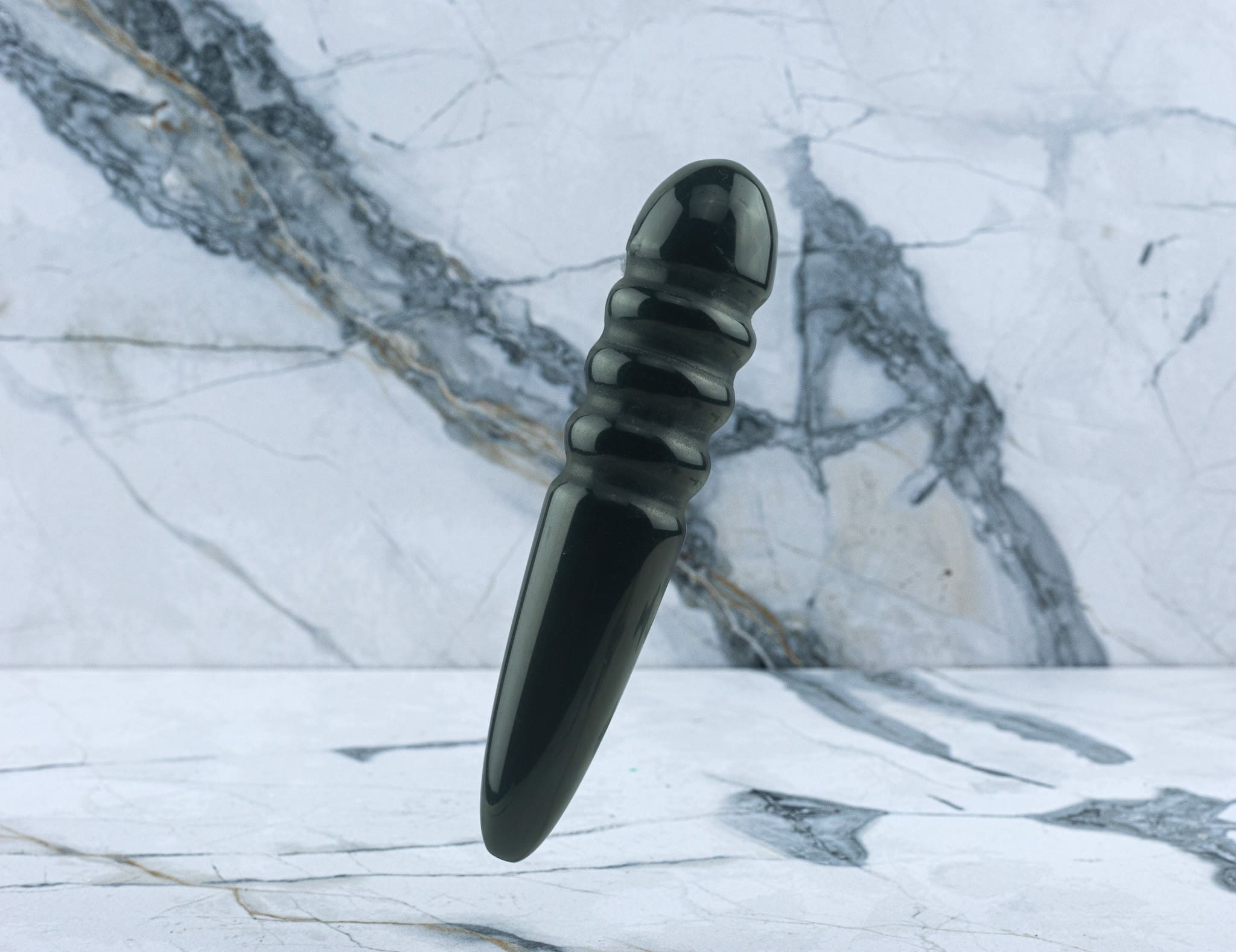 Kristall Dildo Julia - Obsidian