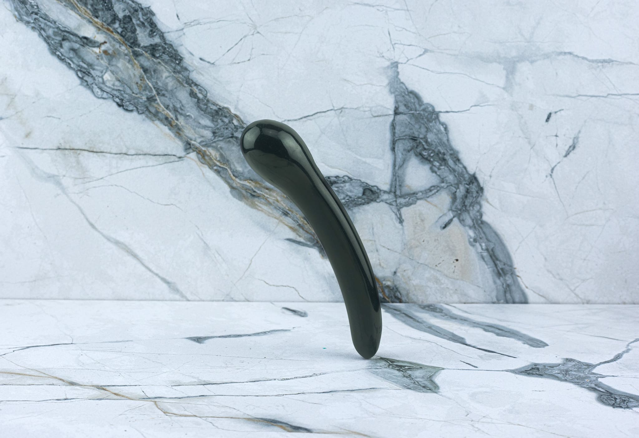 Kristall Dildo Isabella - Obsidian