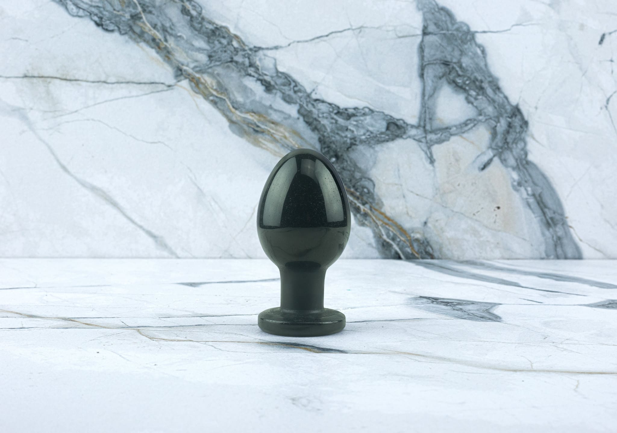 Kristall Buttplug Eva - Obsidian