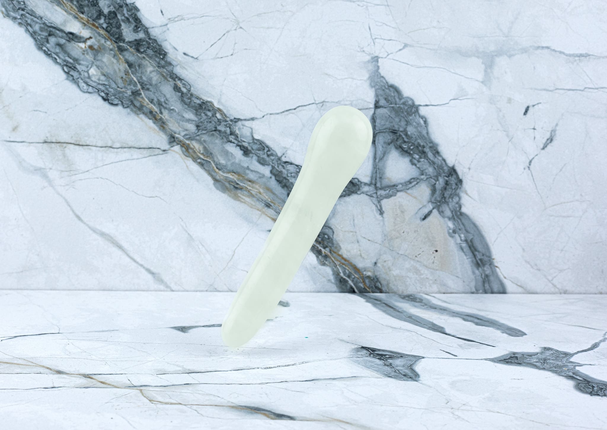 Kristall Dildo Amelia - Klarer Quarz